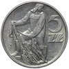 Polska PRL 5 Złotych 1971 - Rybak