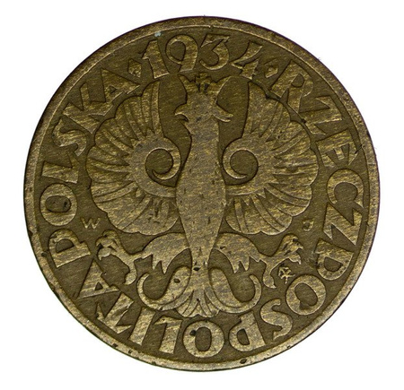 Polska 5 Groszy 1934