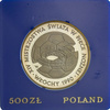 Polska 500 Złotych 1988 - Mistrzostwa Świata w Piłce Nożnej - Włochy