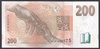Czechy 200 Koron 2018