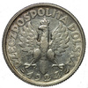 Polska 2 Złote 1924 - Żniwiarka, róg i pochodnia