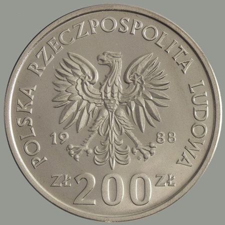 Polska 200 Złotych 1988 - XIV Mistrzostwa Świata w Piłce Nożnej, Próba