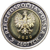 Polska 5 Złotych 2020 - Pałac Branickich w Białymstoku