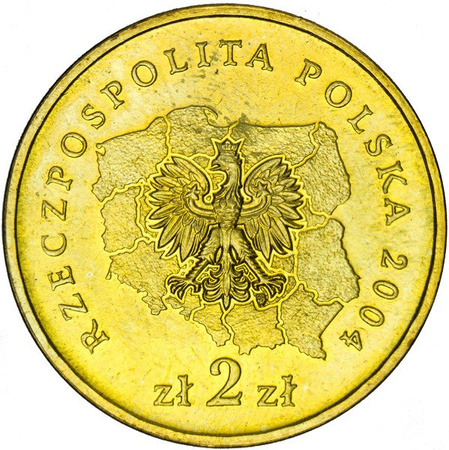 Polska 2 Złote 2004 - Województwo Mazowieckie