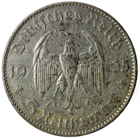 Niemcy 5 Marek 1934 J - Kościół garnizonowy w Poczdamie