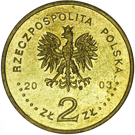 Polska 2 Złote 2003 - Lokacja Poznania