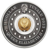 Tuvalu 1 dolar 2023, Rok Królika, Rotating Charm, Lunar III