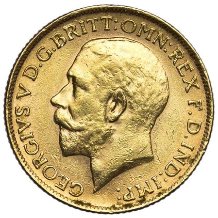 Wielka Brytania Suweren 1914 - Jerzy V
