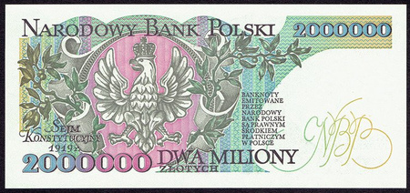Polska PRL 2 000 000 Złotych 1992 - Ignacy Jan Paderewski, seria B