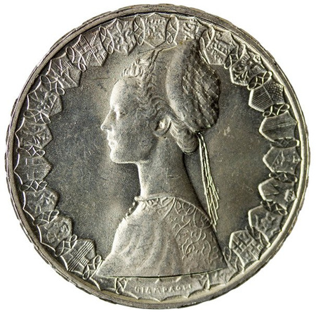 Włochy 500 Lirów 1966 R -  Statki Kolumba