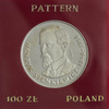 Polska 100 Złotych 1977 - Henryk Sienkiewicz, Próba