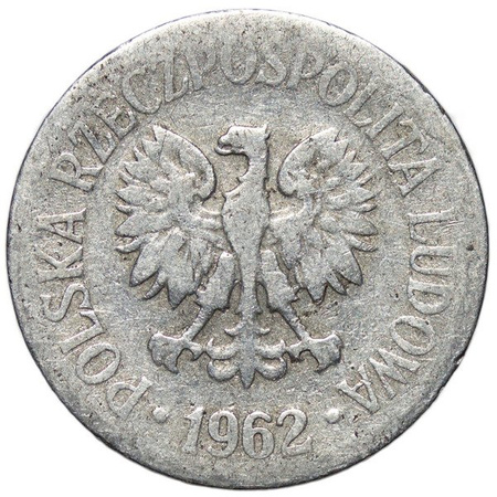 Polska PRL 20 Groszy 1962