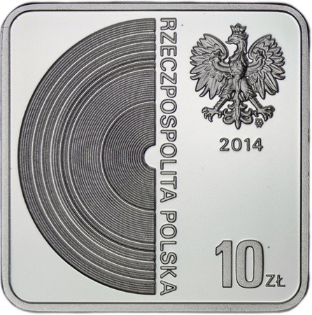 Polska 10 Złotych 2014 - Grzegorz Ciechowski