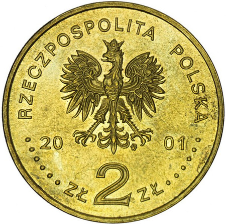 Polska 2 Złote 2001 - Jan III Sobieski