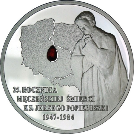 Polska 10 Złotych 2009 - Ksiądz Jerzy Popiełuszko