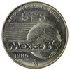 Meksyk 25 Pesos 1985 - Mistrzostwa Świata w Piłce Nożnej 1986