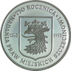 Polska 200 000 Złotych 1993 - 750 Rocznica Nadania Praw Miejskich Szczecinowi
