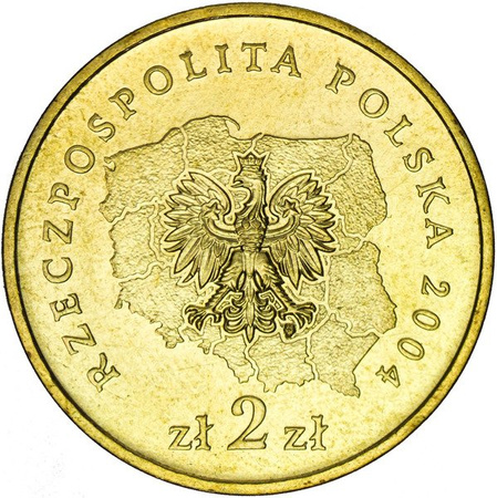 Polska 2 Złote 2004 - Województwo Lubuskie