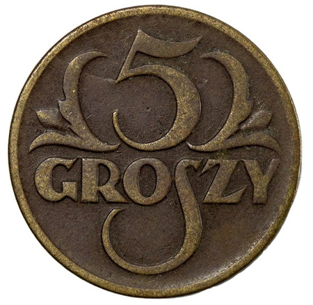Polska 5 Groszy 1923