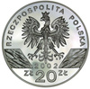 Polska 20 Złotych 2002 - Żółw Błotny