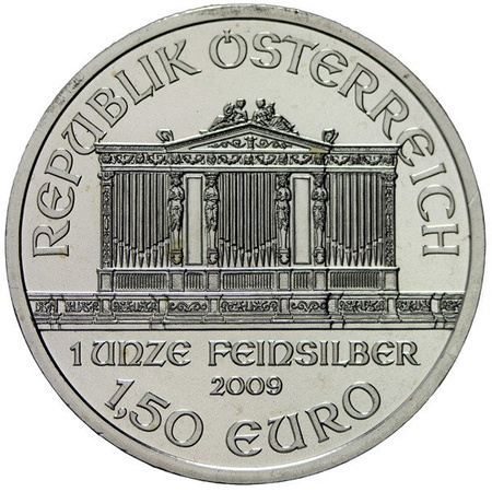 Austria 1,5 Euro 2009 - Wiedeńscy Filharmonicy