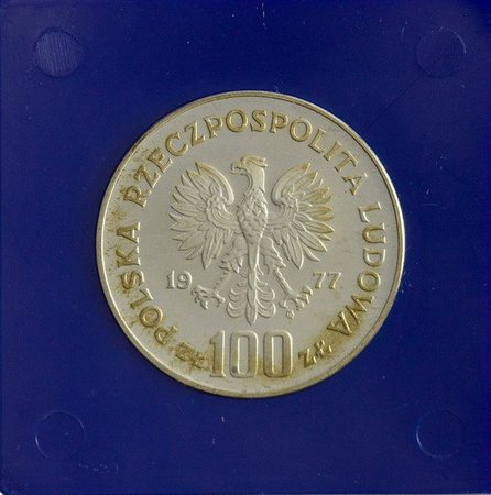 Polska 100 Złotych 1977 - Zamek Królewski na Wawelu
