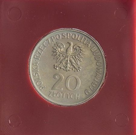 Polska 20 Złotych 1979 - Centrum Zdrowia Dziecka, Próba
