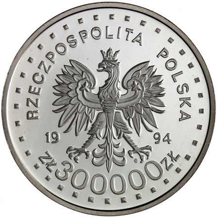 Polska 300 000 Złotych 1994 - 50 Rocznica Powstania Warszawskiego