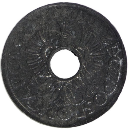 Generalne Gubernatorstwo 5 Groszy 1939 - NGC MS 62