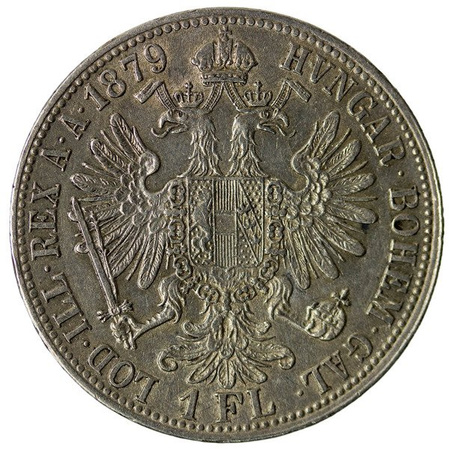 Austria 1 Floren 1879 - Franciszek Józef