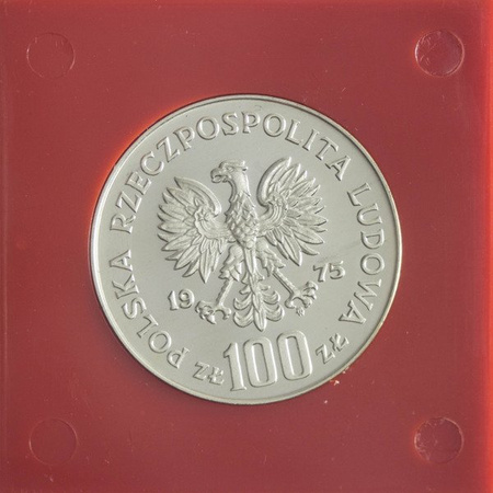 Polska 100 Złotych 1975 - Zamek Królewski w Warszawie, Próba