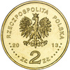 Polska 2 Złote 2013 - Niszczyciel Rakietowy Warszawa