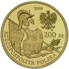 Polska 200 złotych 2009 - Husarz XVII wiek
