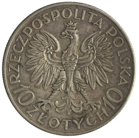 Polska 10 złotych 1933 - Romuald Traugutt