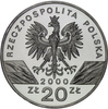Polska 20 Złotych 2000 - Dudek - Upupa epops