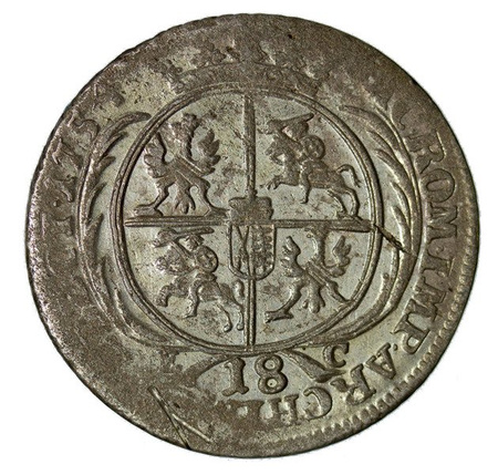 August III Sas, Ort Lipsk 1754 EC - efraimek