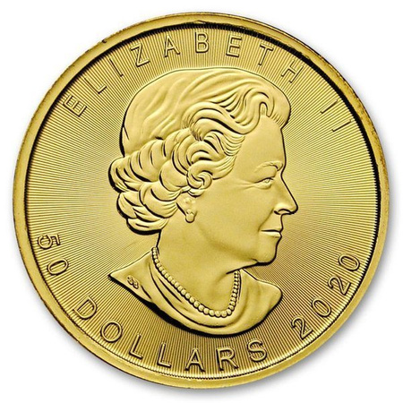 Kanada 50 Dolarów 2020 - Liść Klonu