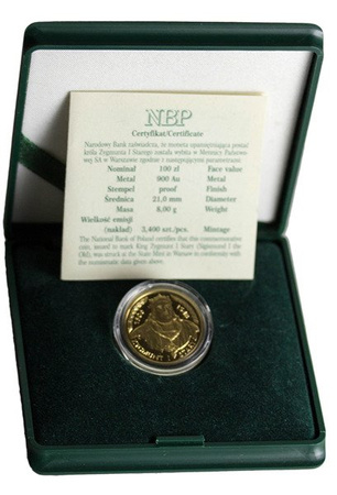 Polska 100 zł 2004 - Zygmunt I Stary