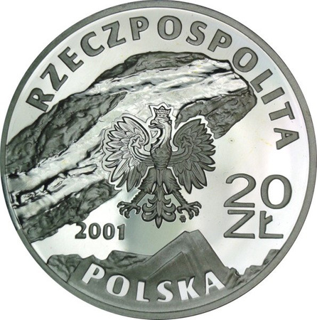 Polska 20 Złotych 2001 - Kopalnia Soli w Wieliczce