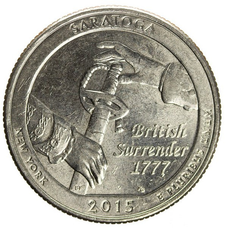 USA 25 Centów 2015 - Saratoga, Quarter