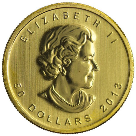 Kanada 50 Dolarów 2013 - Liść Klonu
