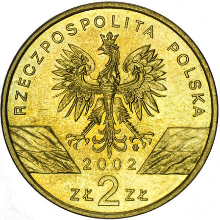 Polska 2 Złote 2002 - Żółw Błotny