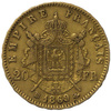 Francja 20 Franków 1869 BB - Napoleon III