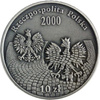 Polska 10 Złotych 2000 -  30. Rocznica Grudnia 70