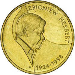 Polska 2 Złote 2008 - Zbigniew Herbert