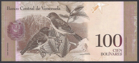 Wenezuela 100 Boliwar 2015