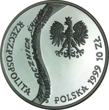 Polska 10 Złotych 1999 - Juliusz Słowacki