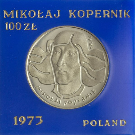 Polska 100 Złotych 1973 - Mikołaj Kopernik, Próba