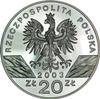 Polska 20 Złotych 2003 - Węgorz europejski - Anguilla anguilla