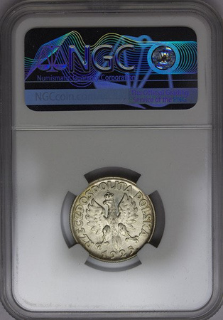 Polska 1 Złoty 1925 - Żniwiarka, MS 63